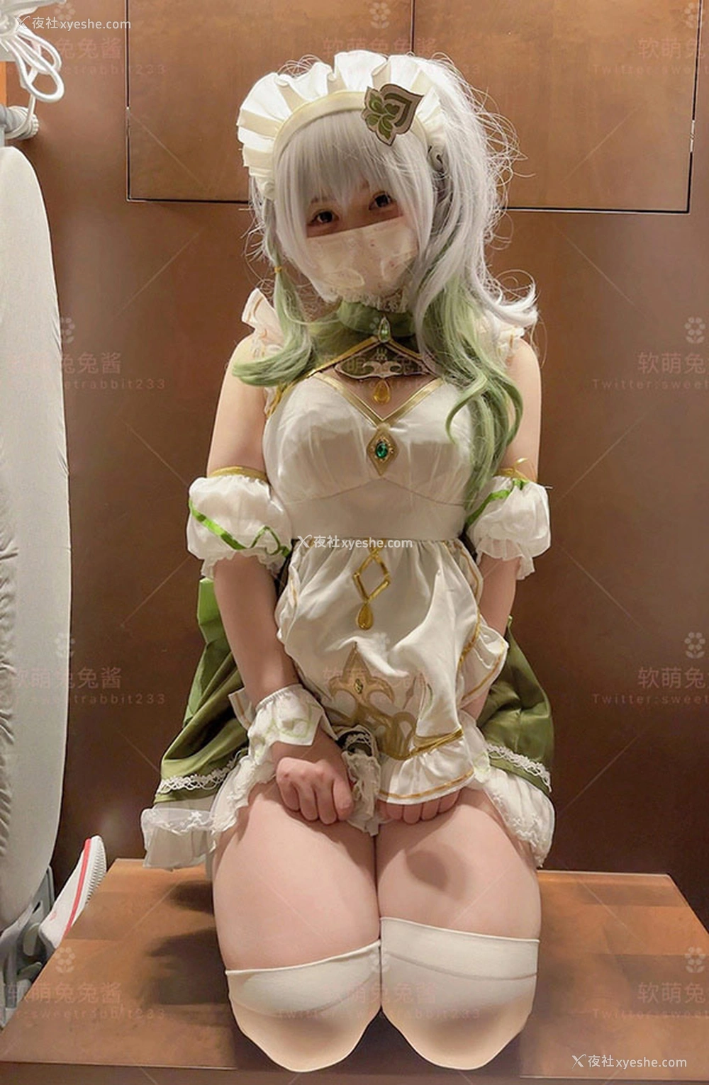 1P - 福利姬软萌兔兔酱 草神女仆尺度图集