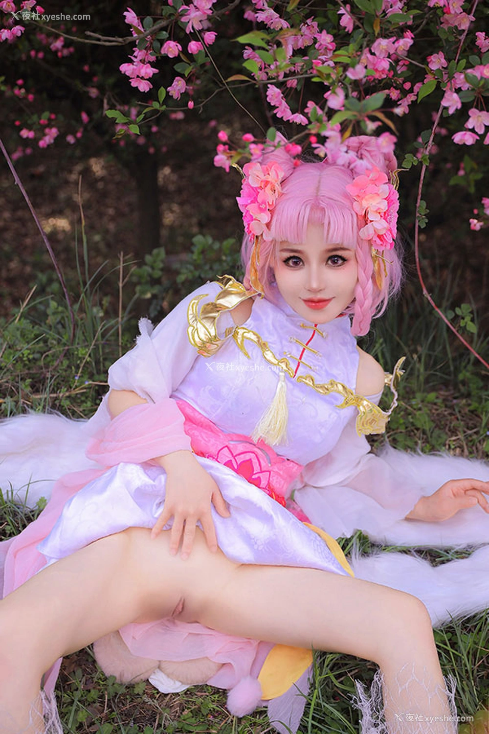 1P - 福利姬桃暖酱王者荣耀-嫦娥无圣光图集