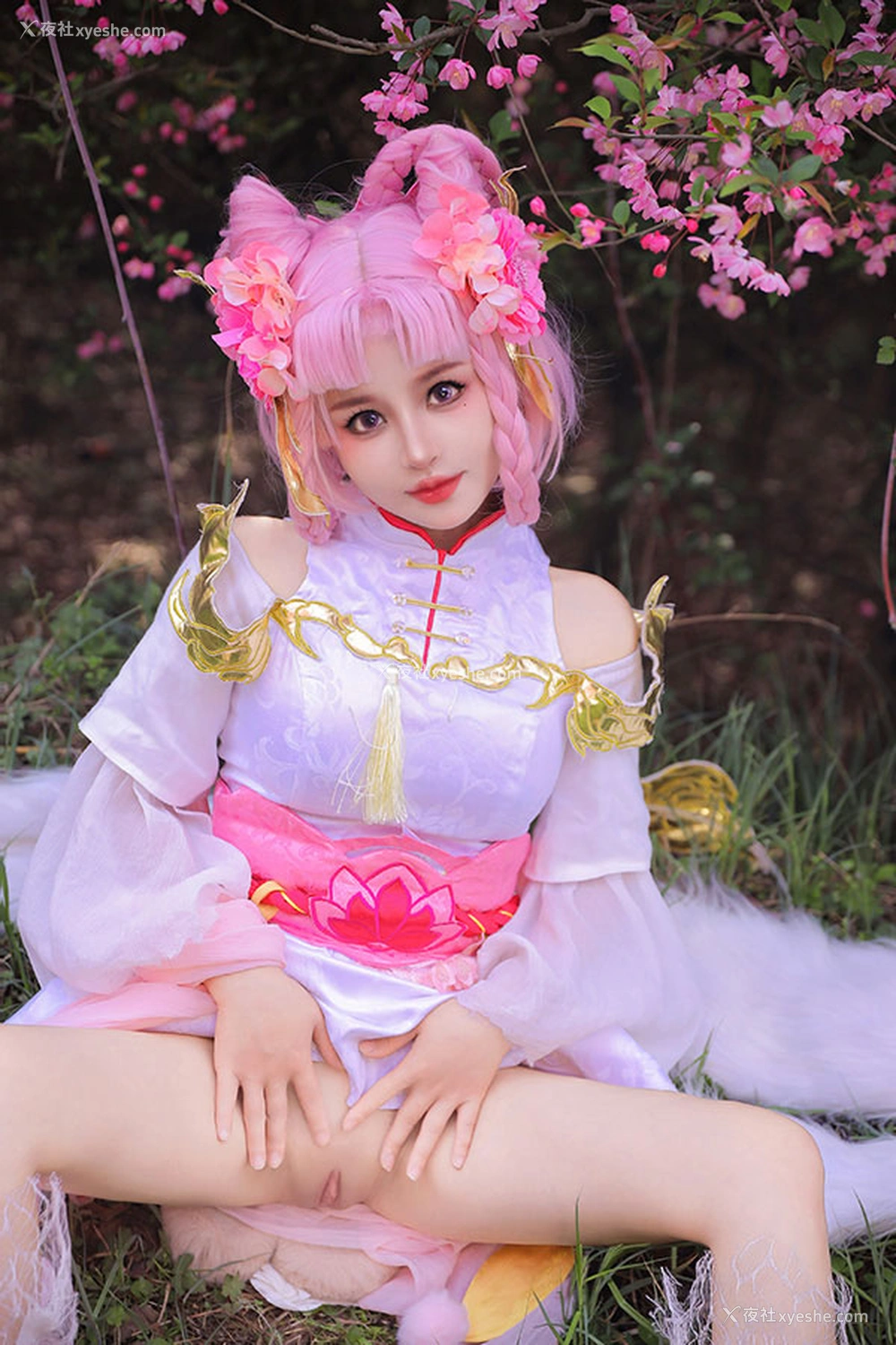 1P - 福利姬桃暖酱王者荣耀-嫦娥无圣光图集