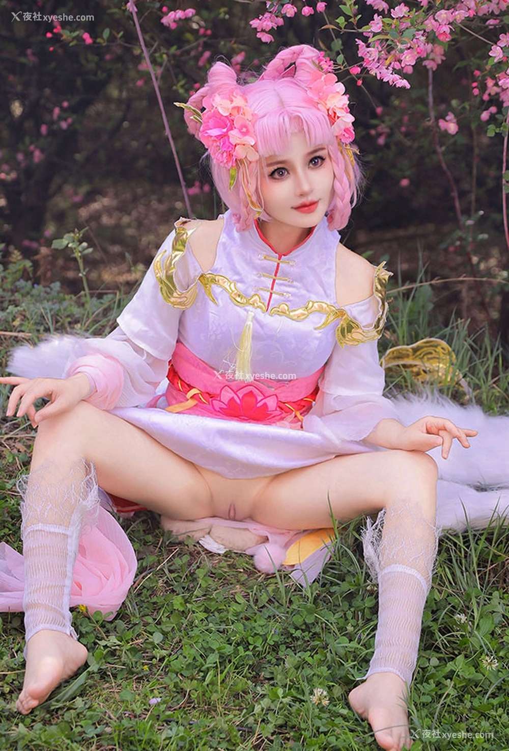 1P - 福利姬桃暖酱王者荣耀-嫦娥无圣光图集