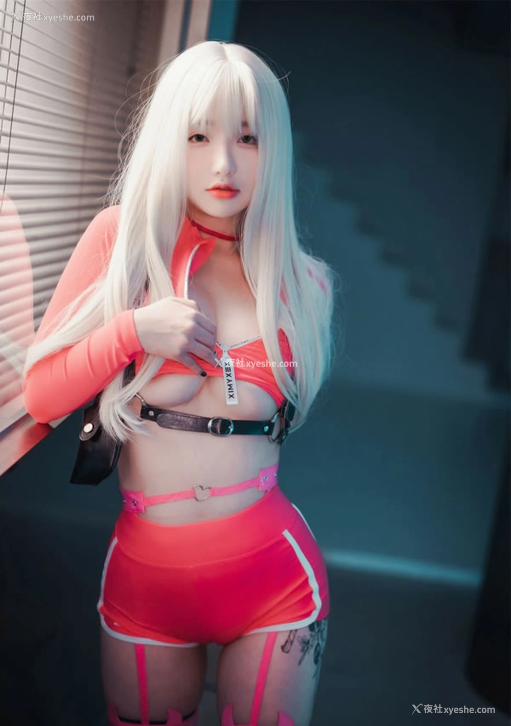 1P - 孙乐乐化身白发美魔女无圣光图集
