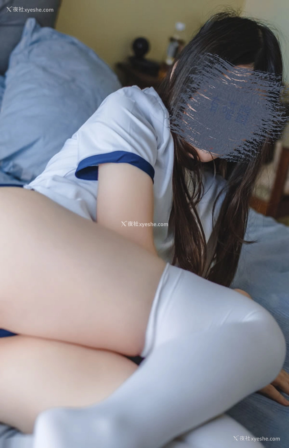 1P - 福利姬有喵酱居家运动衣尺度图集