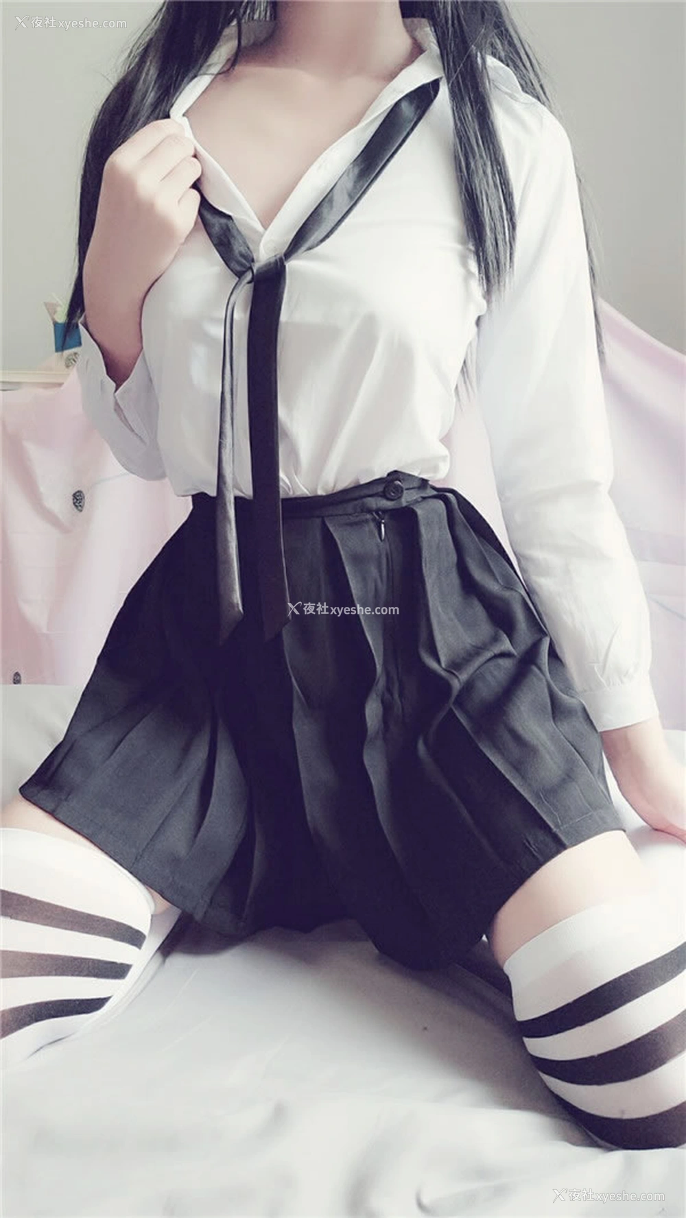 1P - 极品网红少女私人玩物之白丝水手服无圣光福利写真
