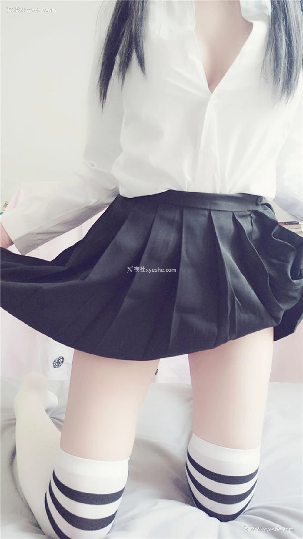 1P - 极品网红少女私人玩物之白丝水手服无圣光福利写真