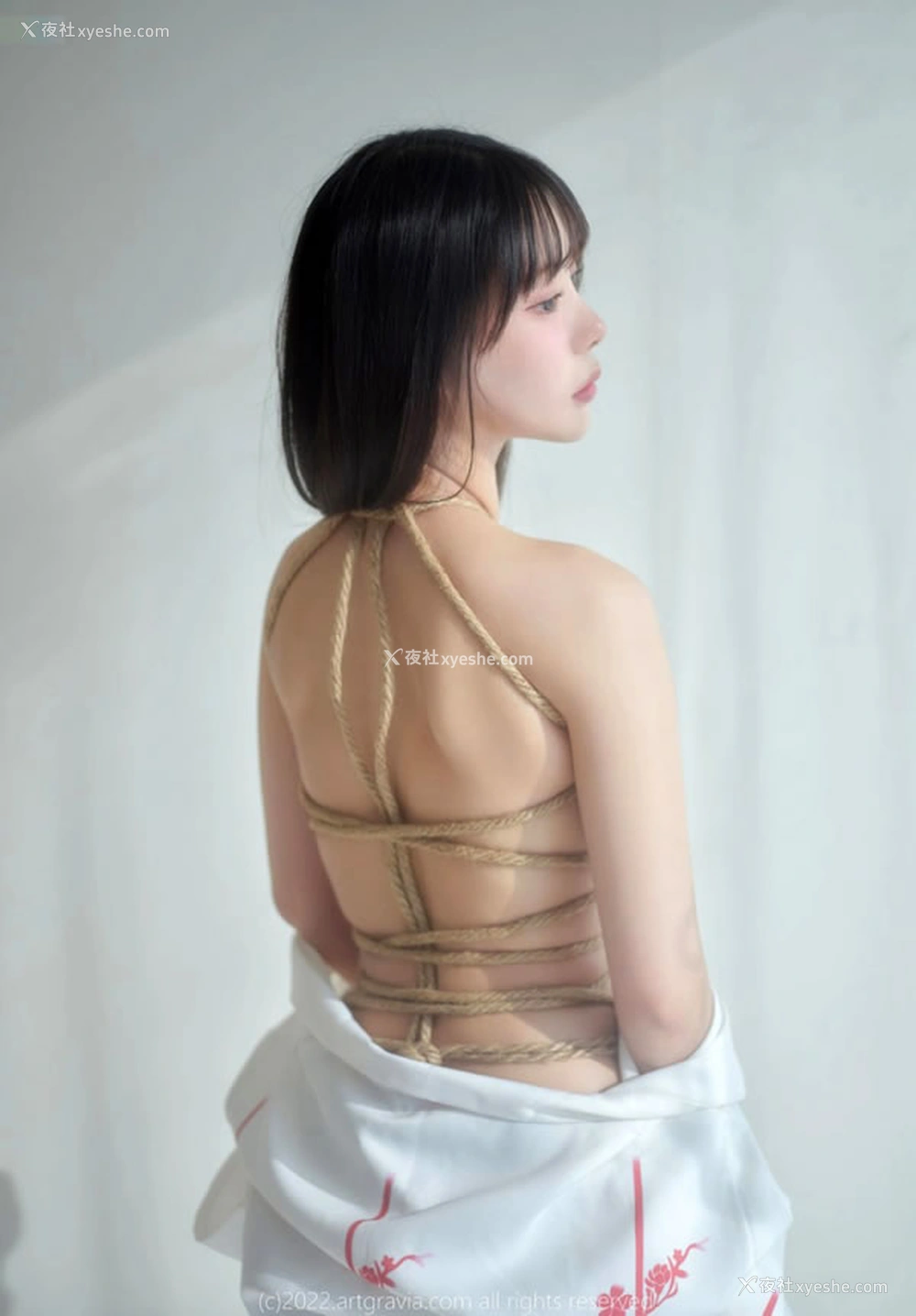 1P - 长发美女Wuyo室内SM绳艺无圣光写真