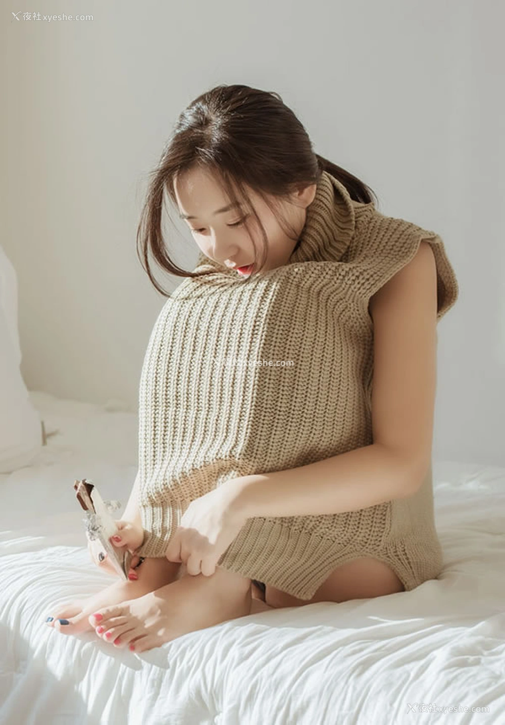 1P - 清新网红美女zenny居家私拍唯美图集