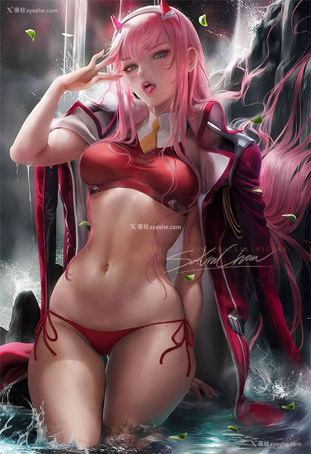 1P - 顶级画师Sakimichan的R18福利无圣光图2