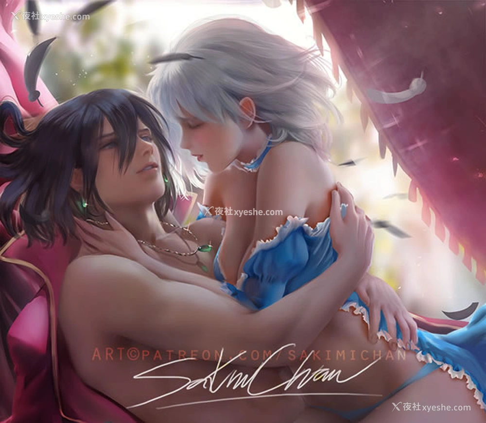1P - 顶级画师Sakimichan的R18福利无圣光图2