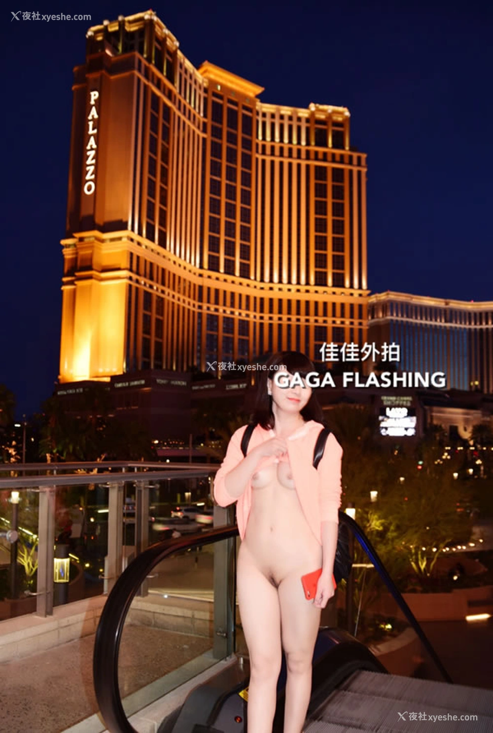 1P - 网络红人佳佳外拍露出无圣光图集