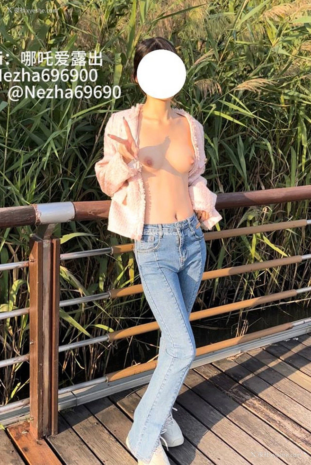 1P - 露出系福利姬@哪吒 尺度私拍视图合集
