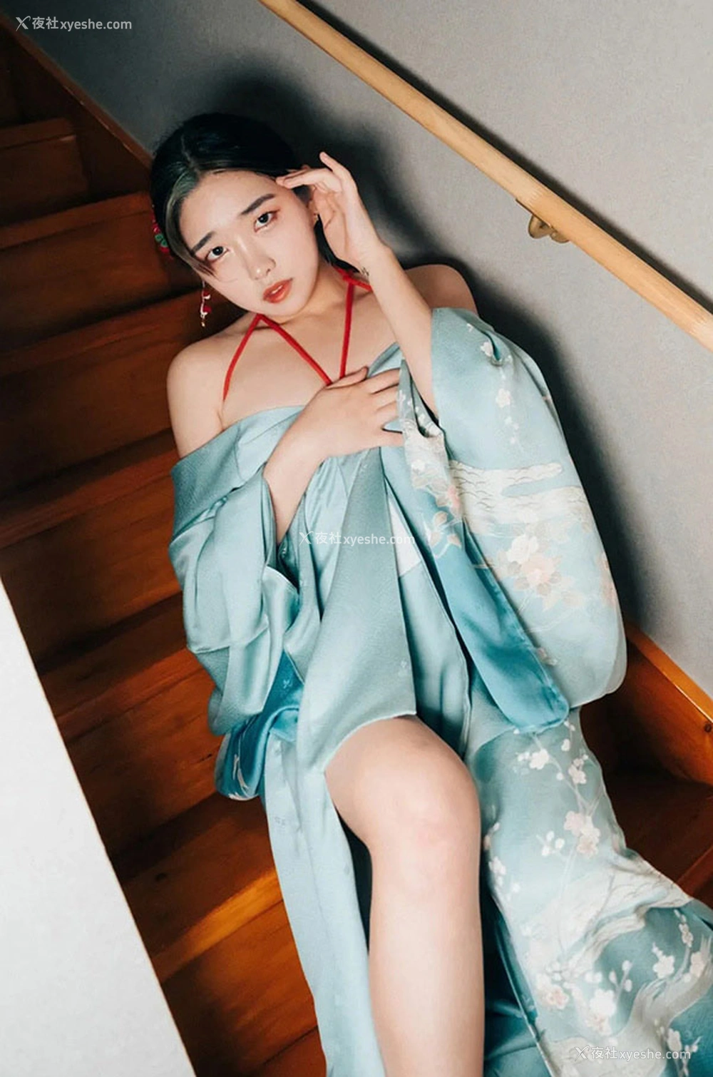 1P - 小姐姐SonSon和服下的SM红绳胴体诱惑