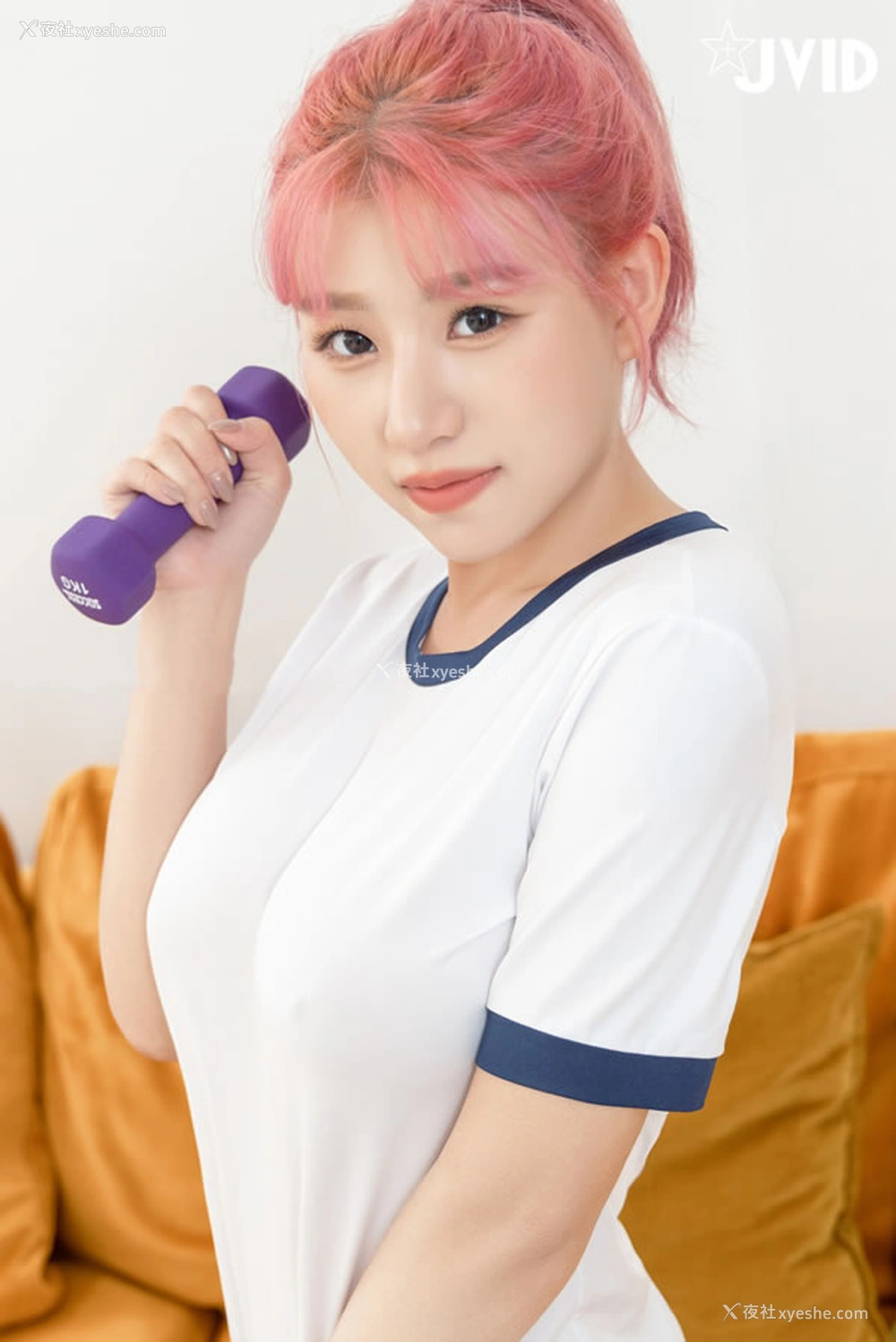 1P - 元气美女艾玛之元宇宙健身无圣光图集