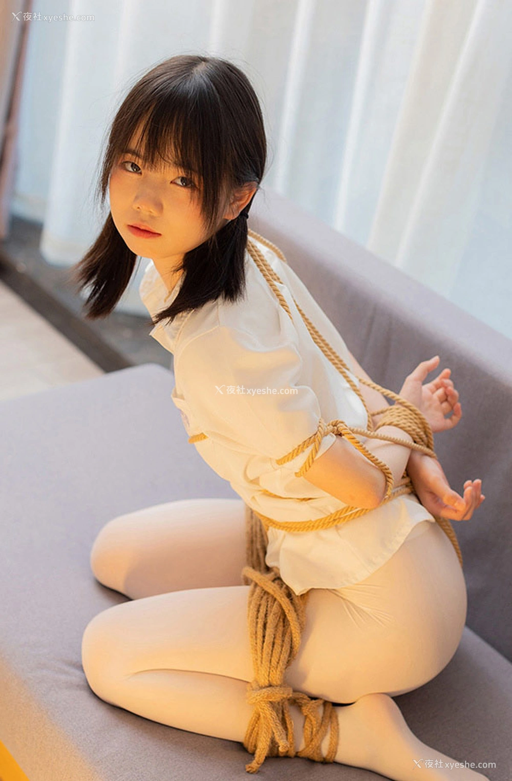 1P - 少女秩序定制流出捆绑调教居家萝莉少女