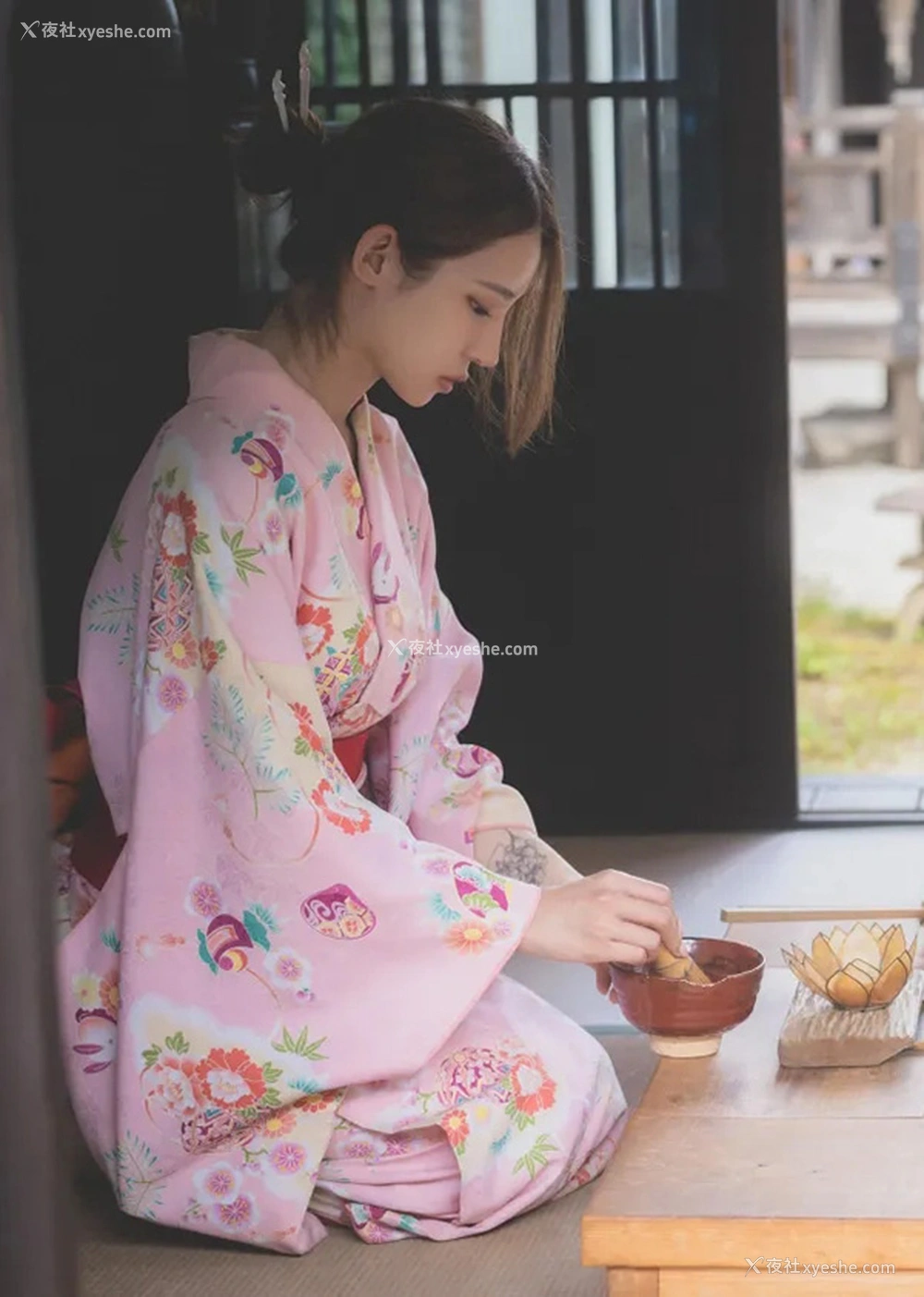 1P - 美艳小姐姐Yeha化身艺妓无圣光唯美图集2