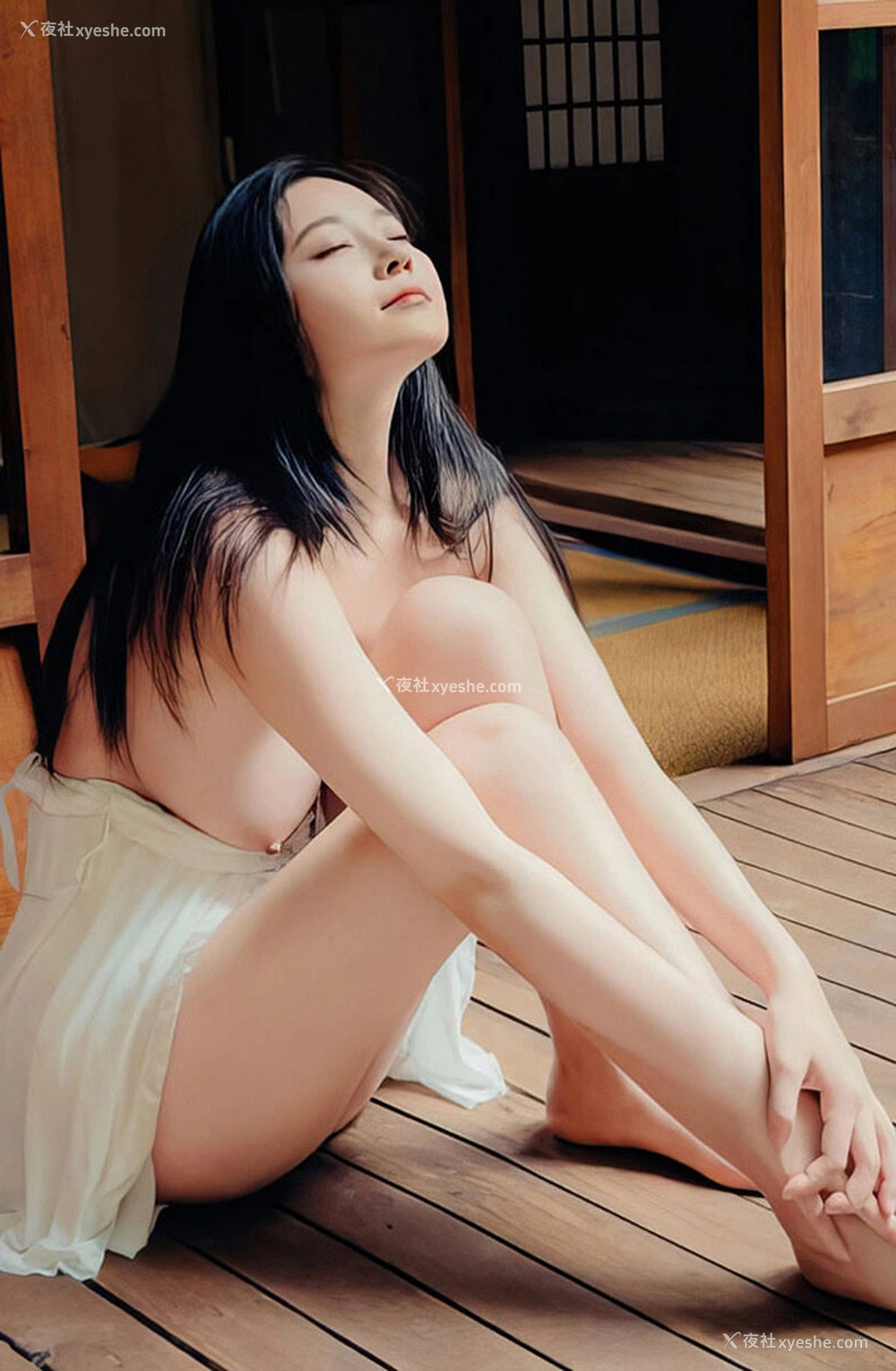 1P - 极品女神年年 林间小屋无圣光美图