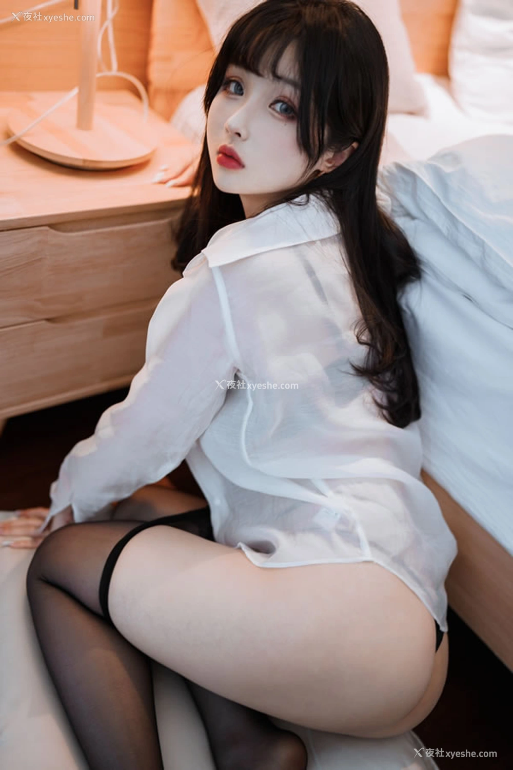 1P - 网红美女rioko凉凉子 – OL前辈黑丝