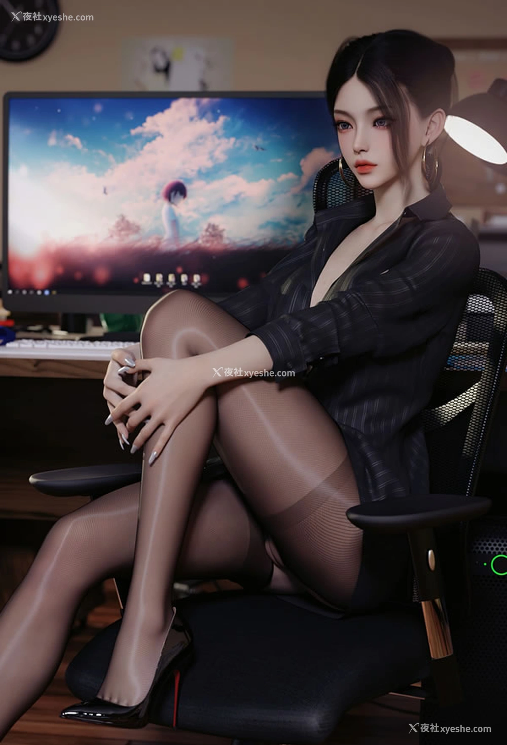 1P - pixiv画师@luckzs收费版无圣光人体图集4