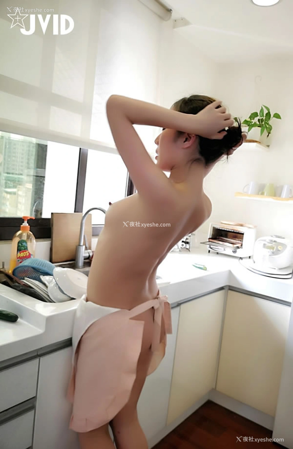 1P - JVID写真学姐下厨无圣光人体套图