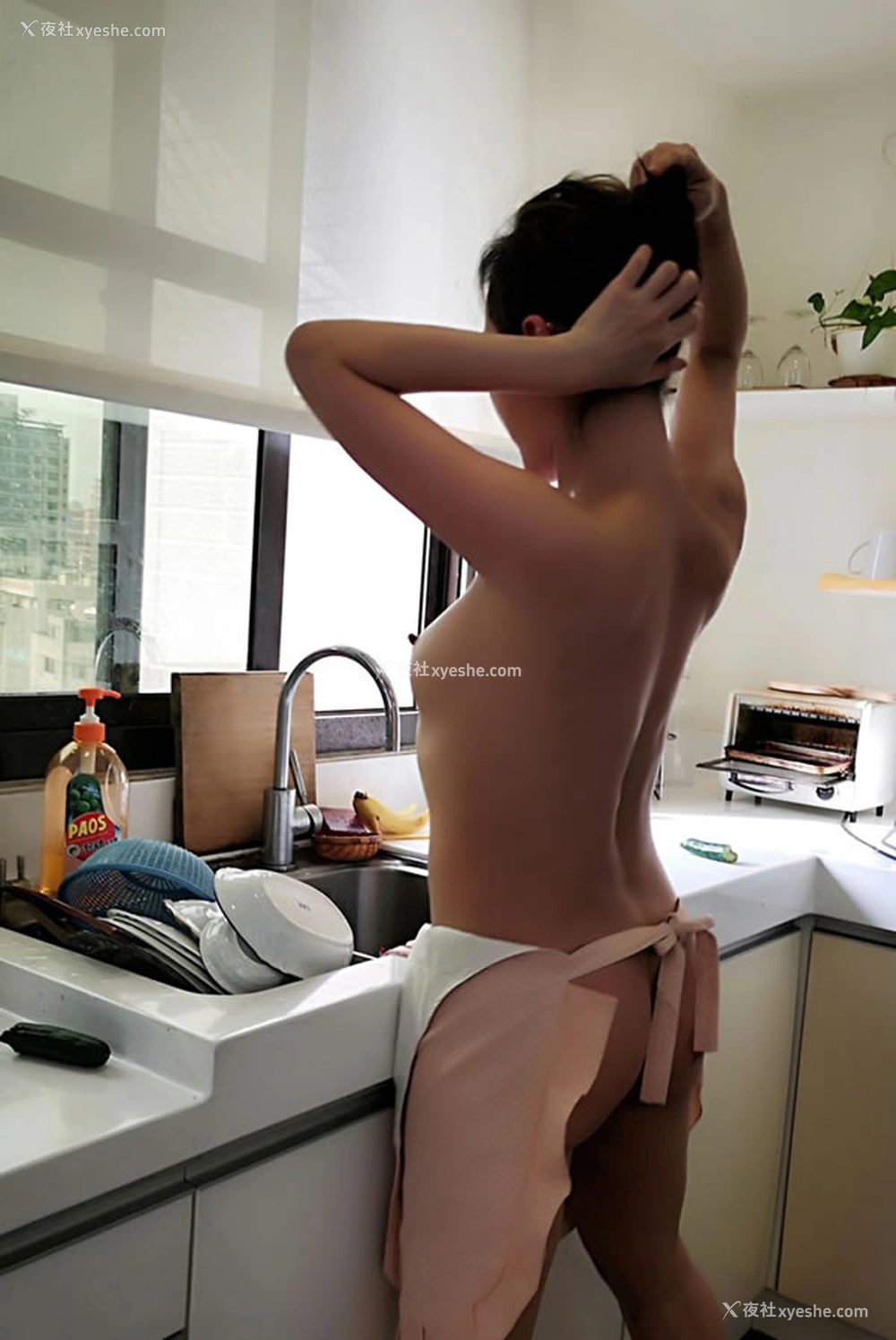 1P - JVID写真学姐下厨无圣光人体套图