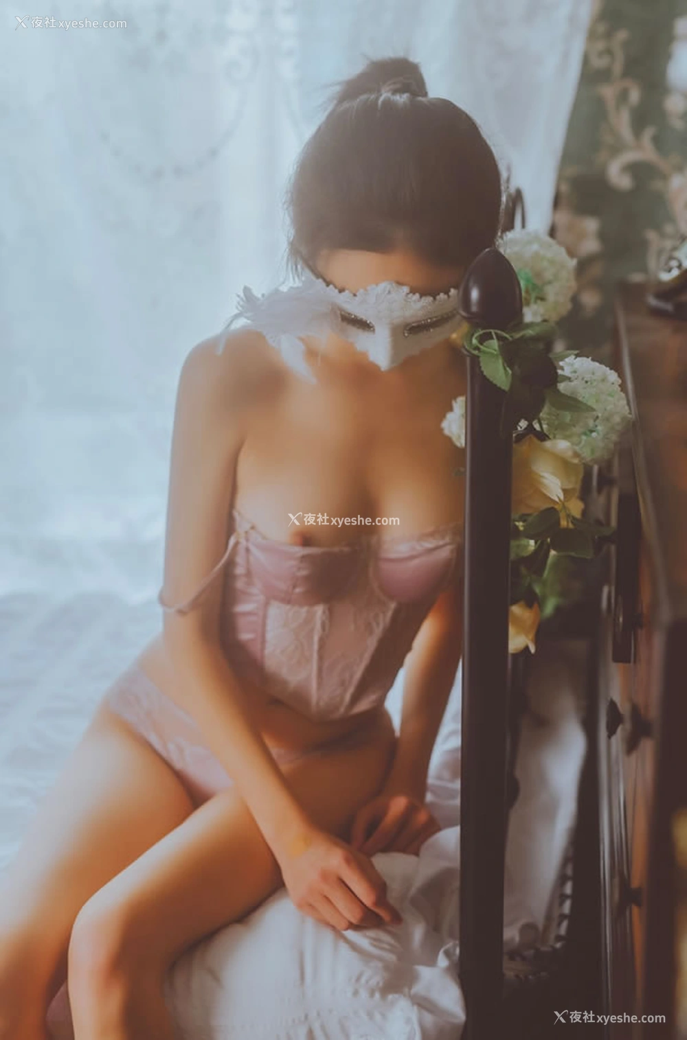 1P - 福利姬胆小的夜猫子 韵儿尺度私拍合集