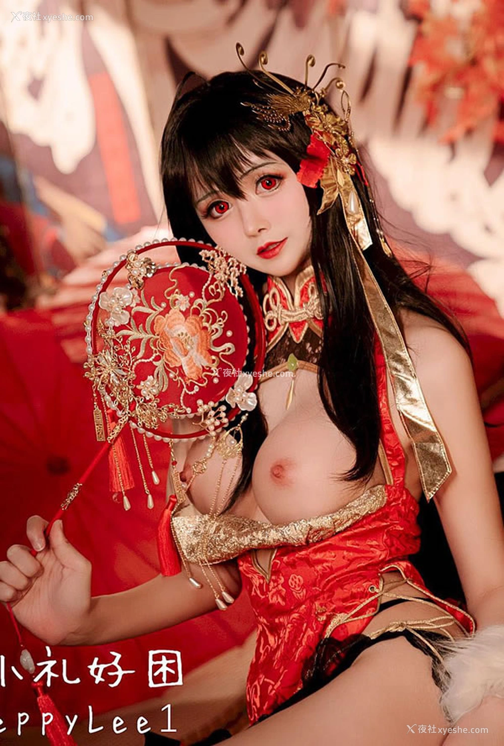 1P - 极品福利姬小礼好困 – 大凤