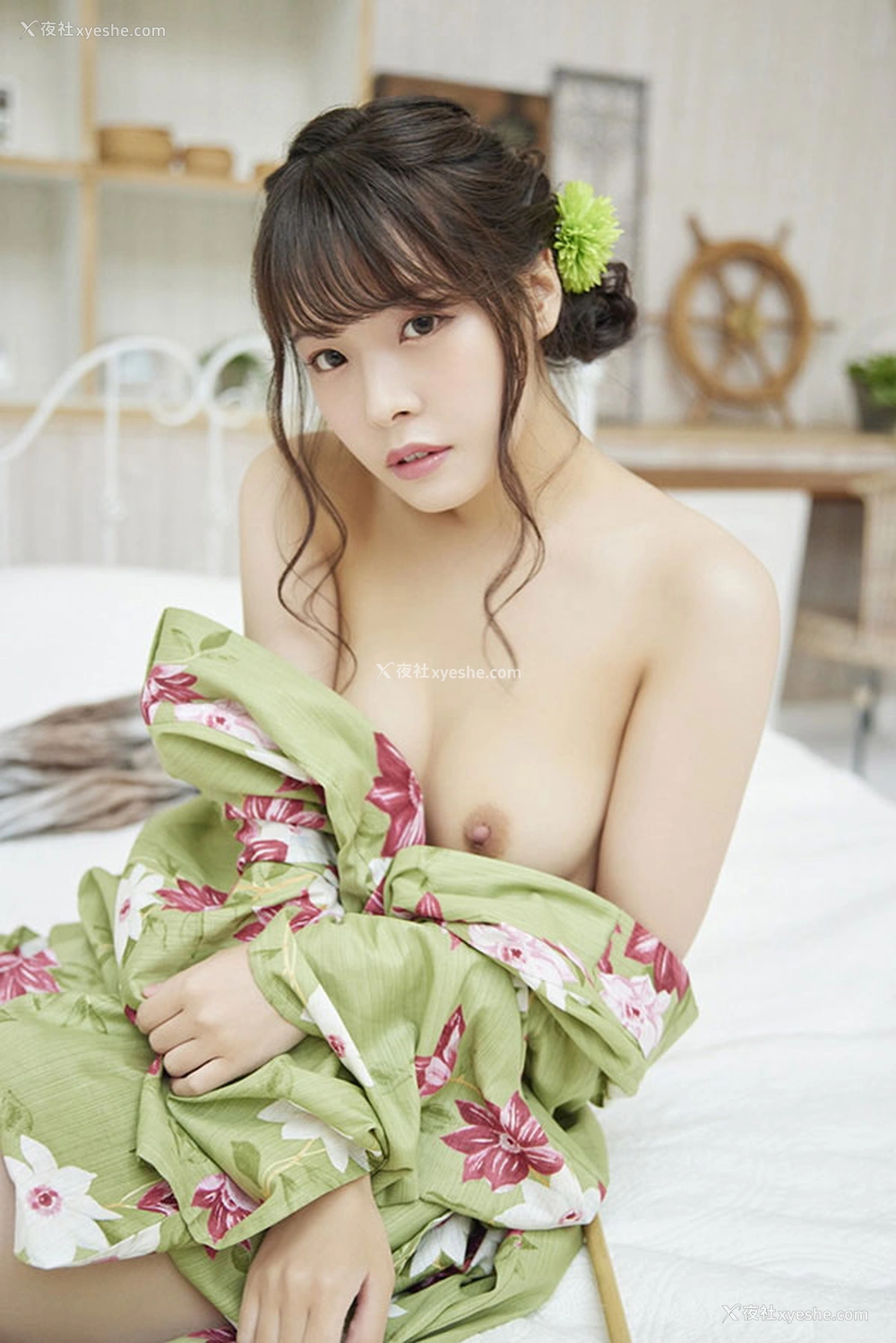 1P - 漂亮小姐姐Saika领携姐妹花无圣光图集