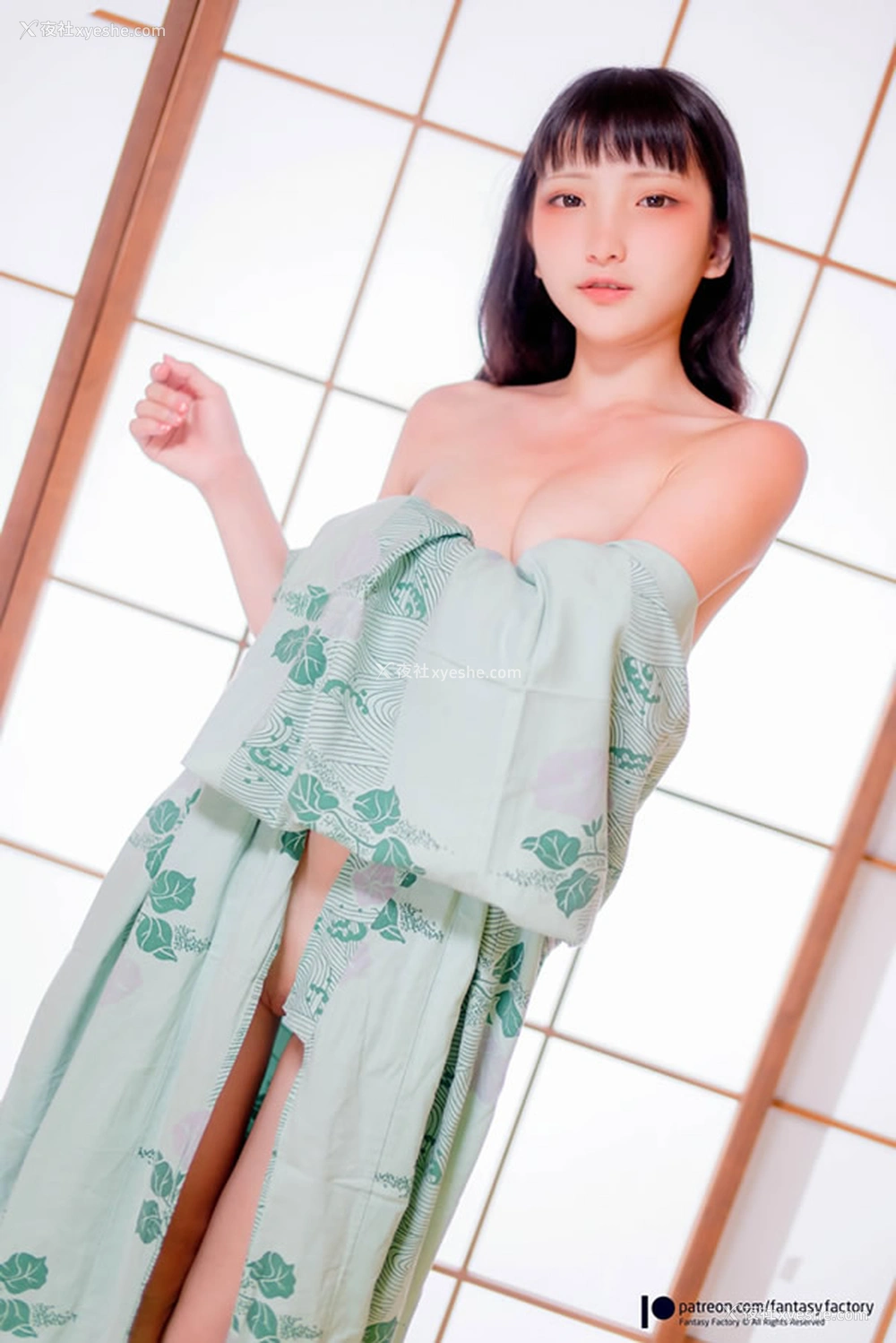 1P - 极品小美女小丁Ding无圣光作品集-和服少女