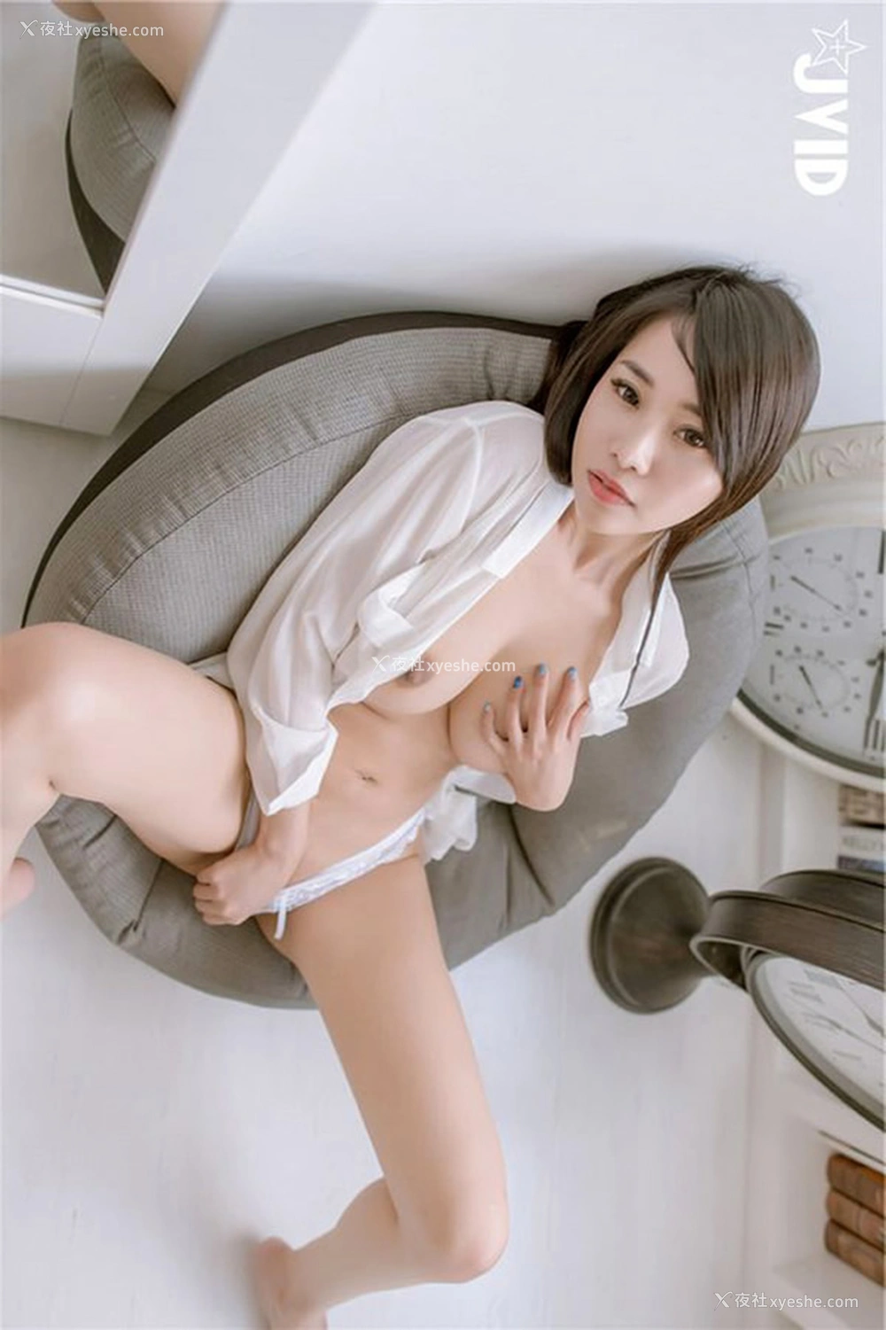 1P - 美巨乳E奶乐乐居家衬衫的诱惑无圣光套图