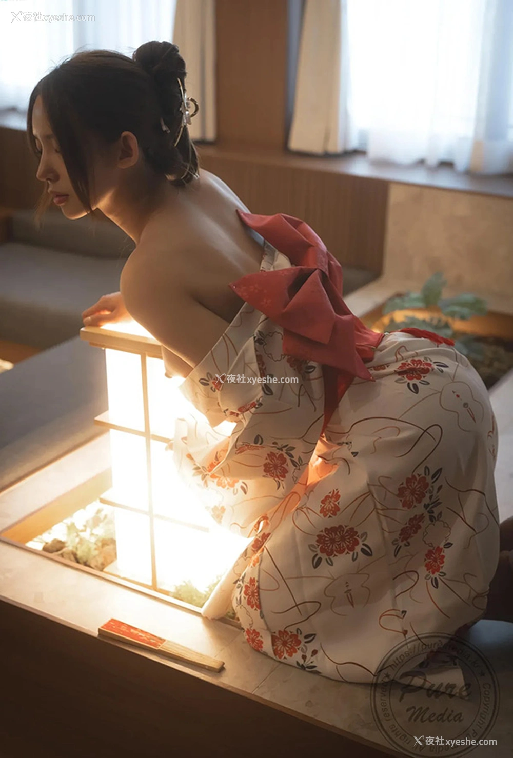 1P - 美艳小姐姐Yeha化身艺妓无圣光唯美图集