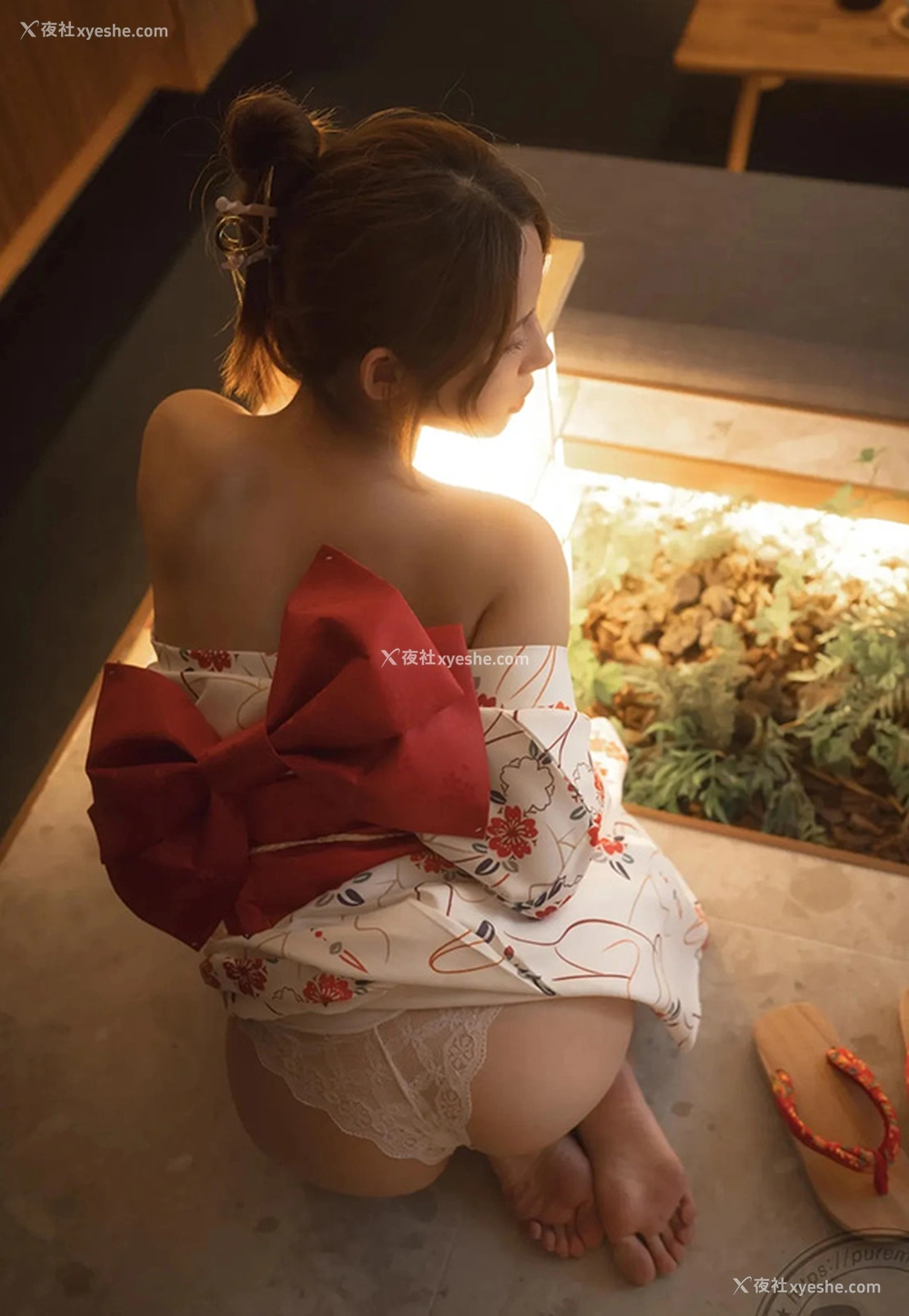 1P - 美艳小姐姐Yeha化身艺妓无圣光唯美图集