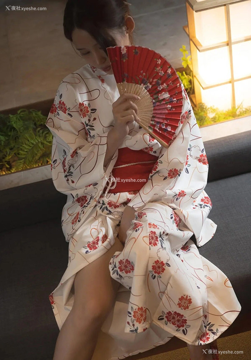 1P - 美艳小姐姐Yeha化身艺妓无圣光唯美图集