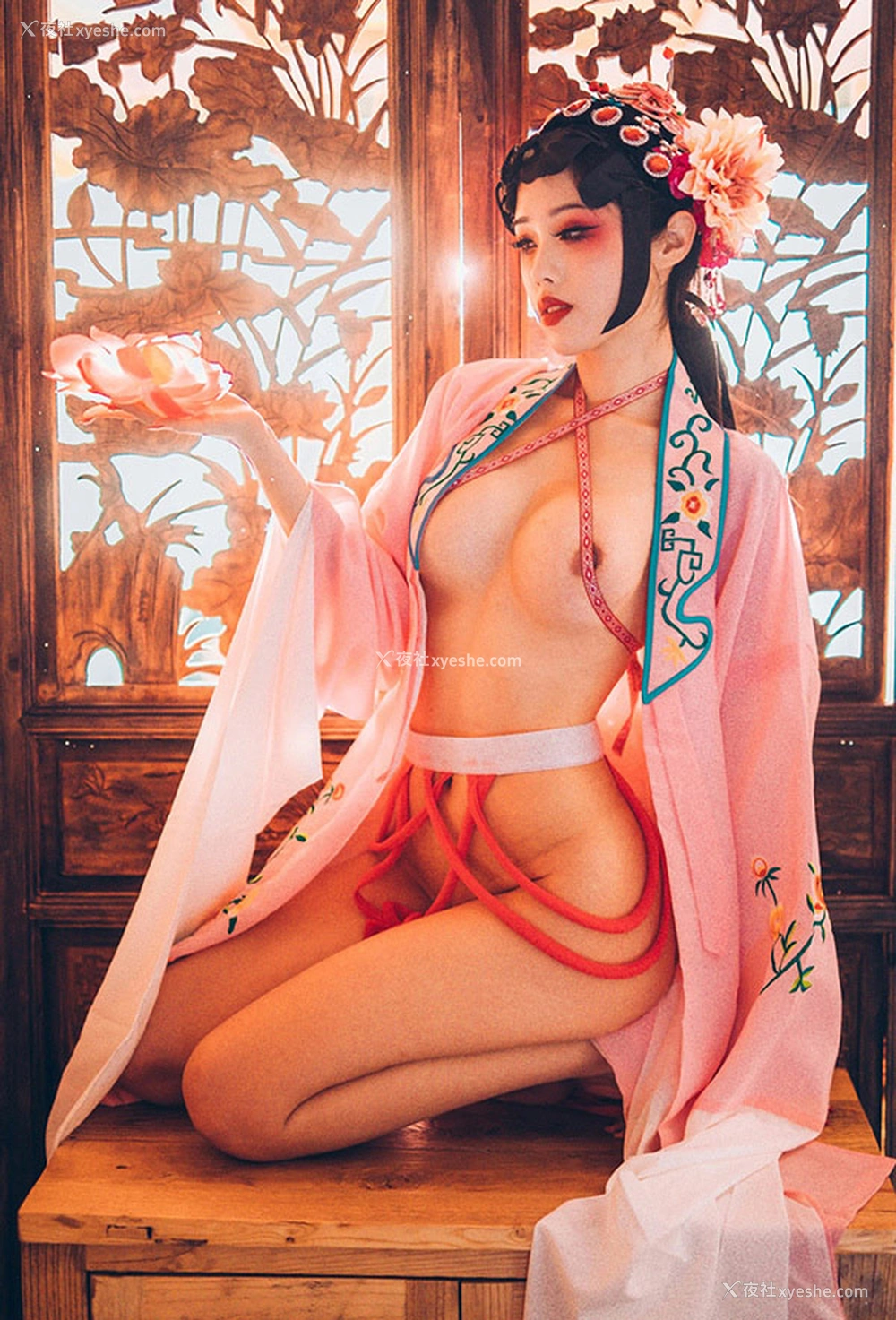 1P - 福利姬钛合金TiTi 潘金莲戏曲版