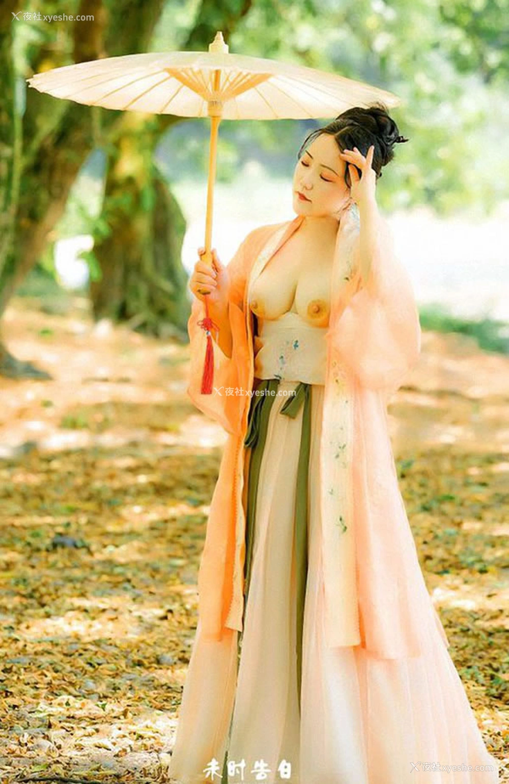 1P - 摄影师未时告白出品复古无圣光唯美图集