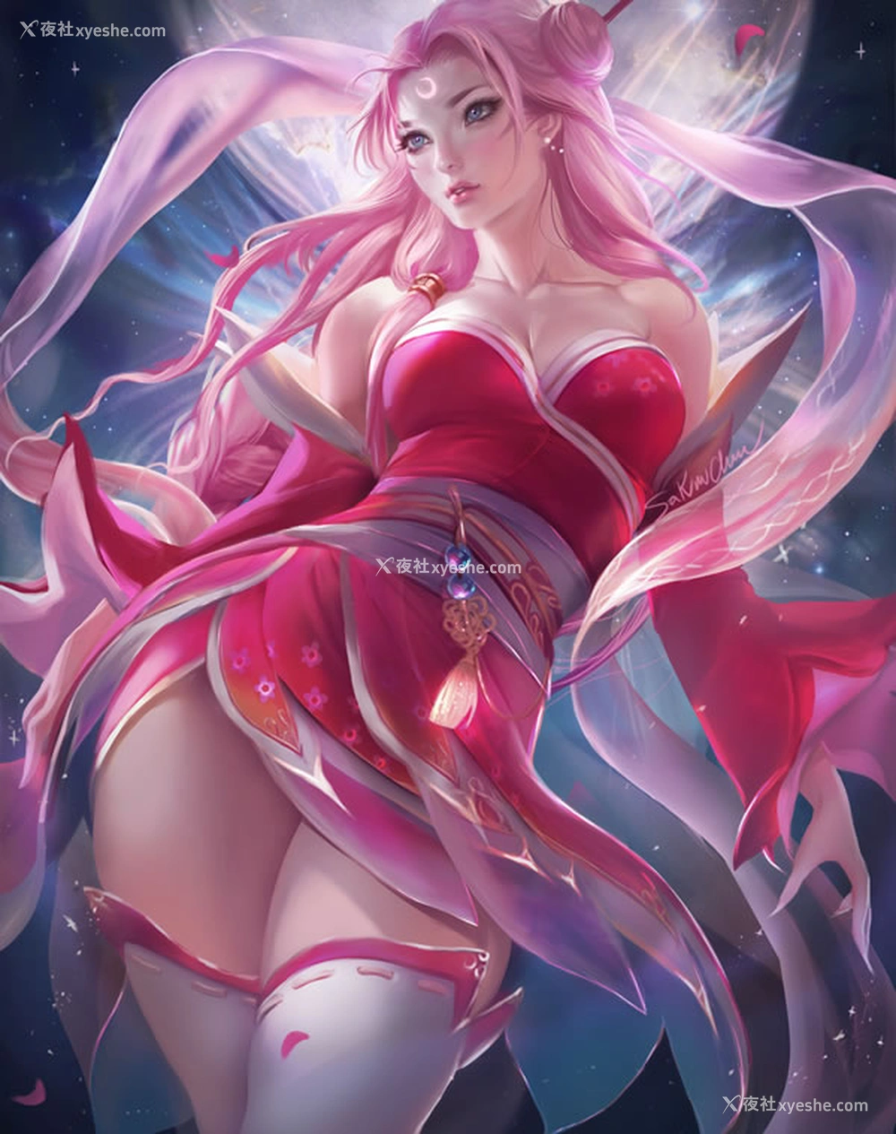 1P - 神级画师@Sakimi Chan 无圣光人体画作合集2