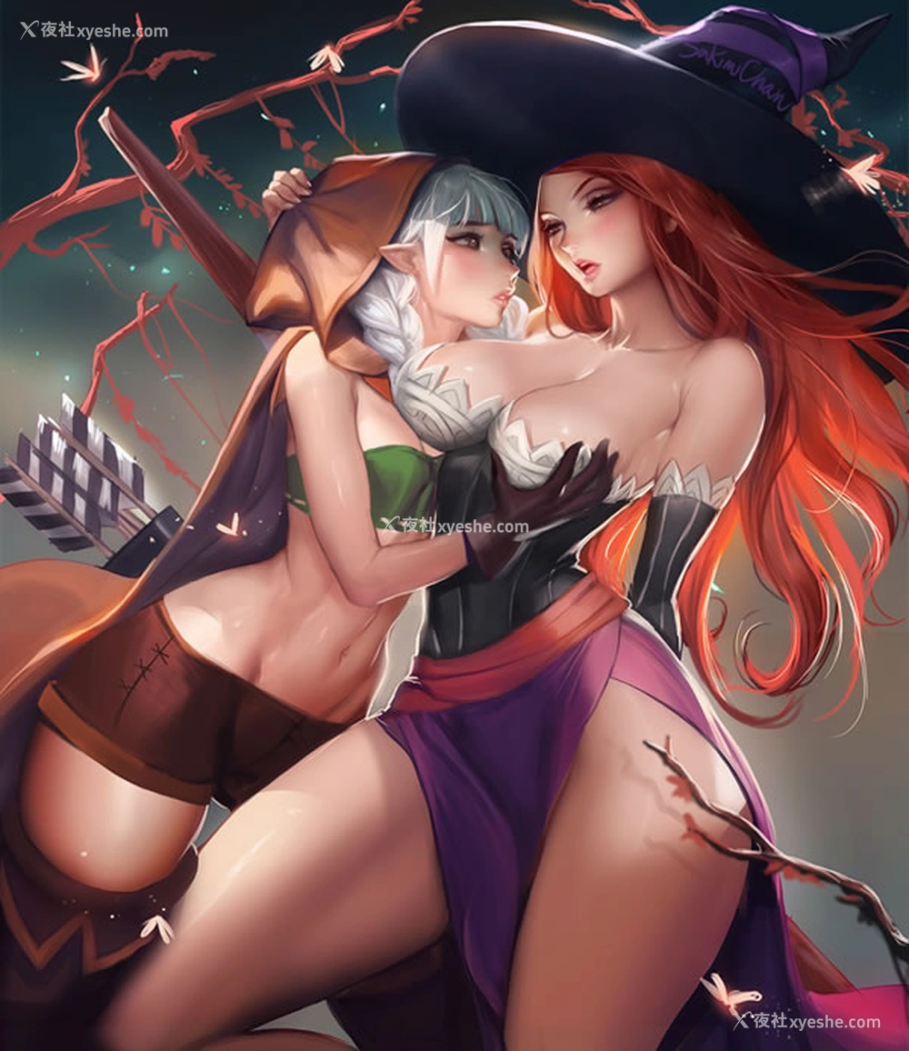 1P - 神级画师@Sakimi Chan 无圣光人体画作合集2