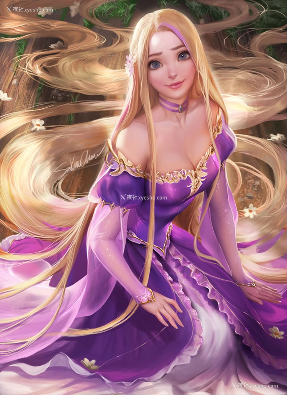 1P - 神级画师@Sakimi Chan 无圣光人体画作合集2