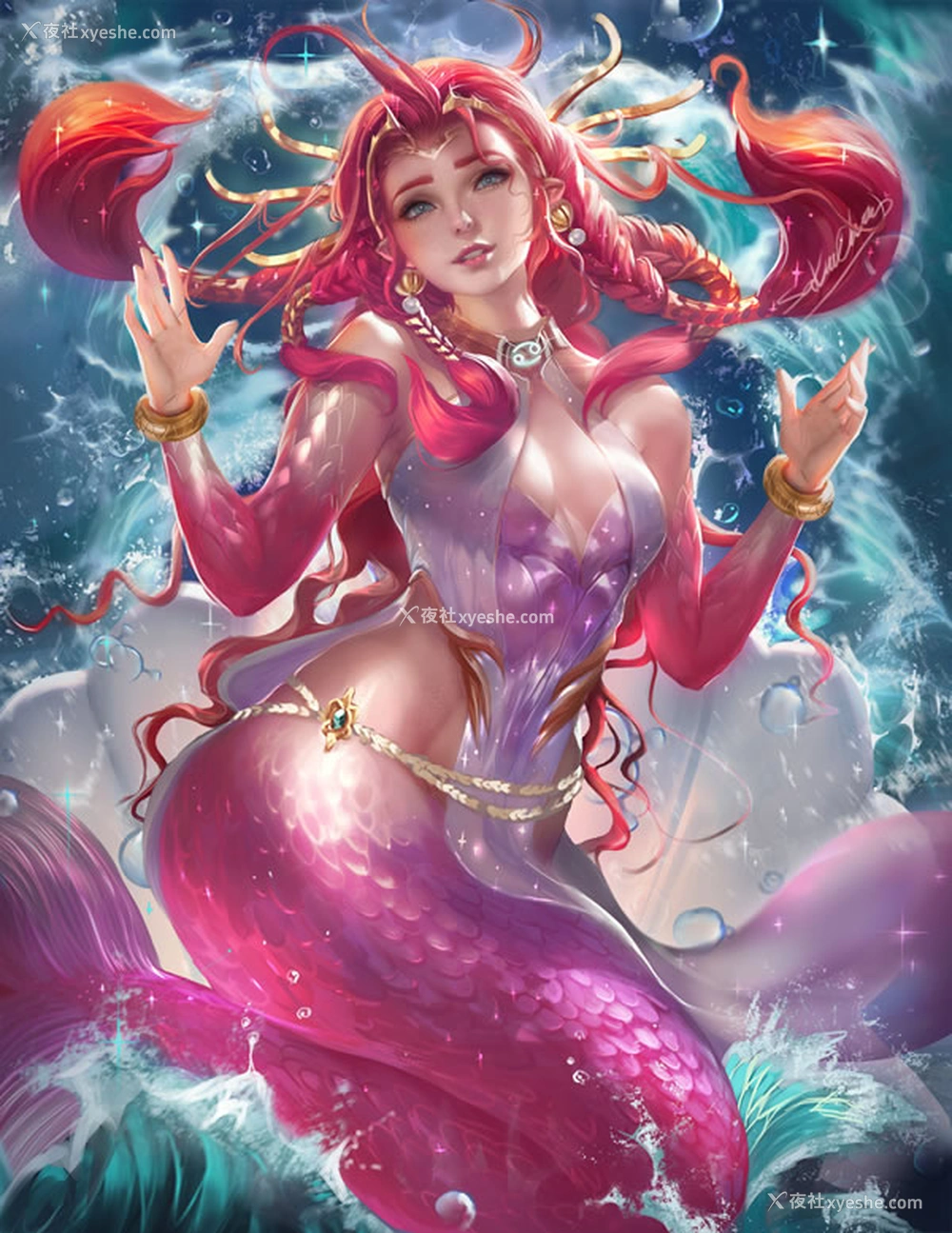 1P - 神级画师@Sakimi Chan 无圣光人体画作合集2