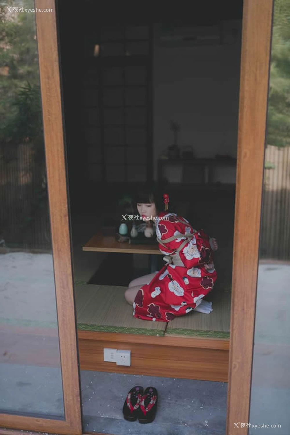 1P - 极品柚木之和服MM无圣光SM捆绑大胆人体艺术套图写真