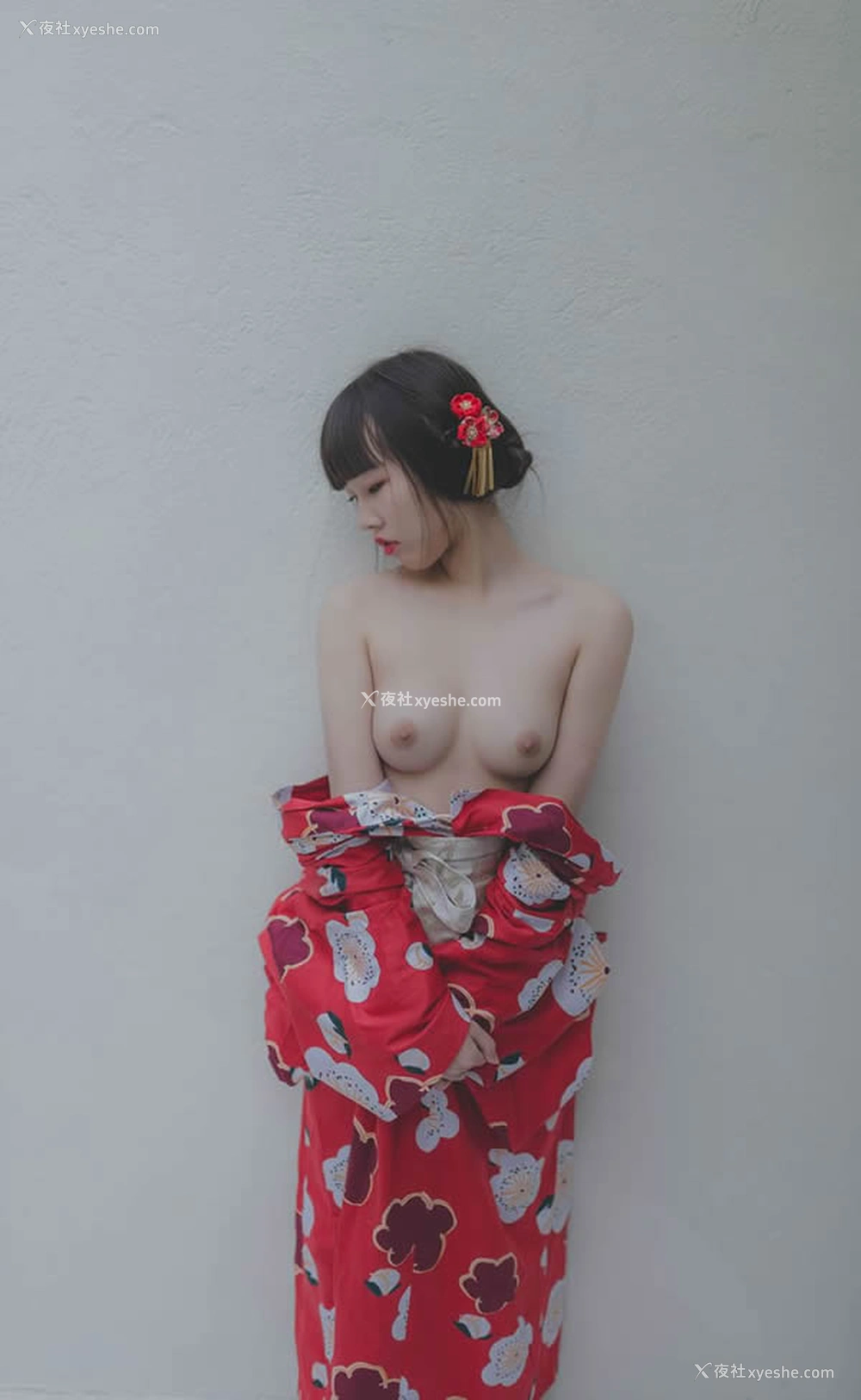 1P - 极品柚木之和服MM无圣光SM捆绑大胆人体艺术套图写真