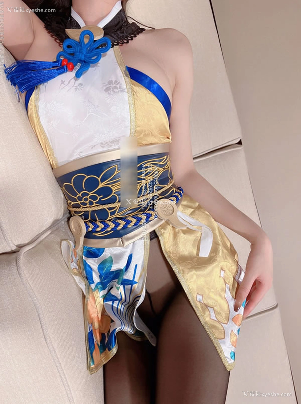 1P - 福利姬麻酥酥哟 – 黑丝胡桃女神