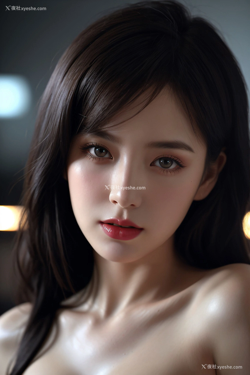 1P - 极品美女自画中来AI硬科技美女真假难分
