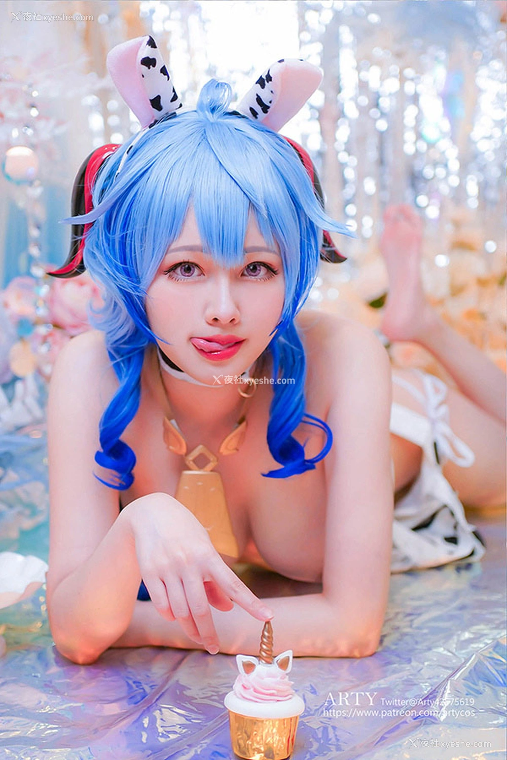 1P - Coser美女Arty亚缇 Ganyu爆乳福利尺度图