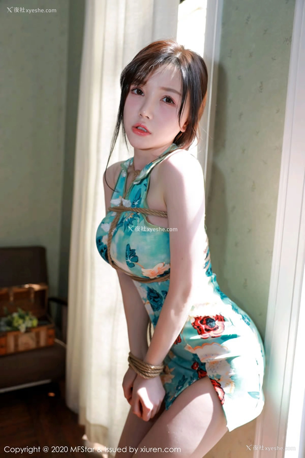 1P - 模范学院VOL.293糯美子韵味旗袍 捆绑SM