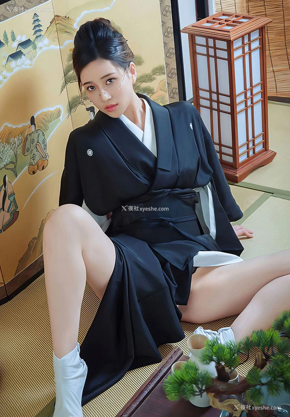 1P - 极品女神年年 未亡人无圣光图集