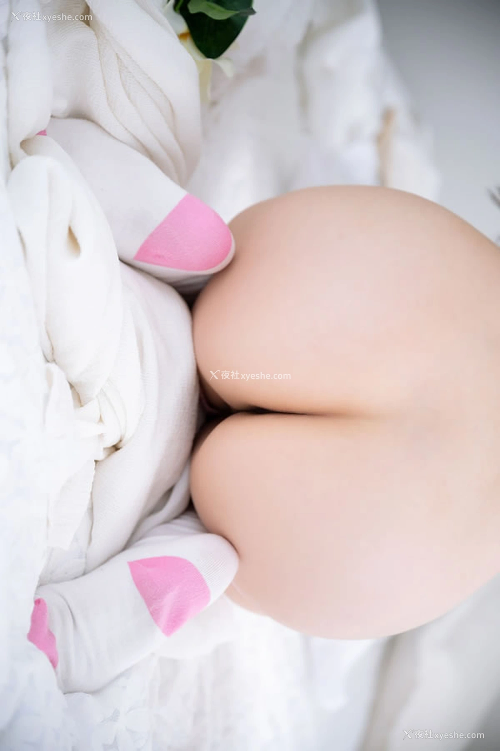 1P - 健身女神Jena居家条纹毛线衣无圣光图集