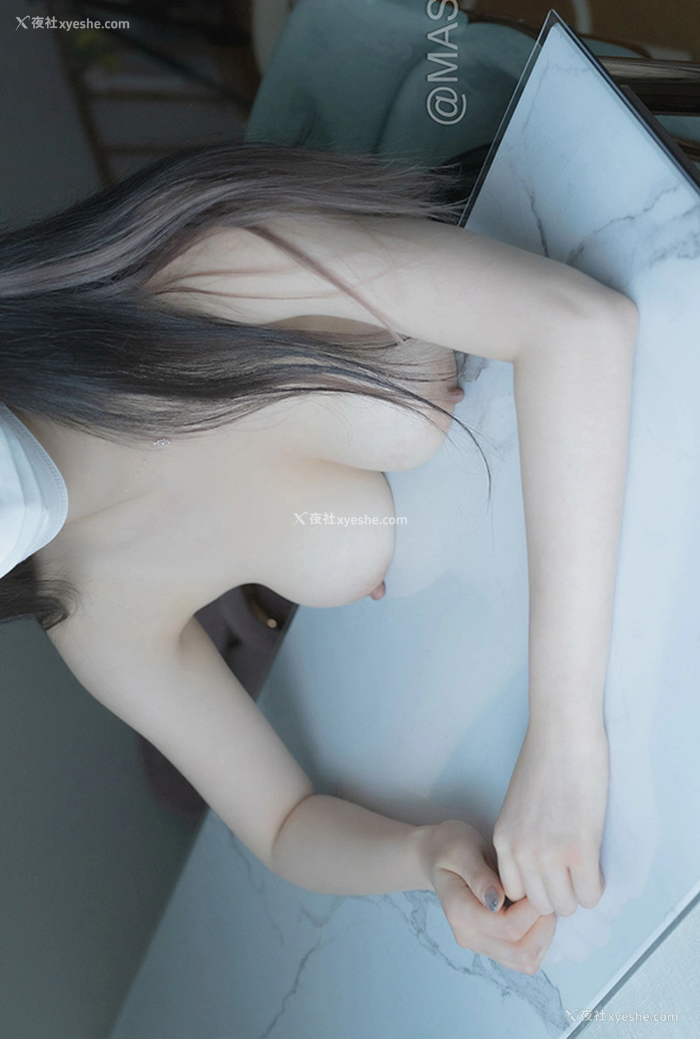 1P - Shojo极品爆乳美女窗前一朵花黑丝情趣衣