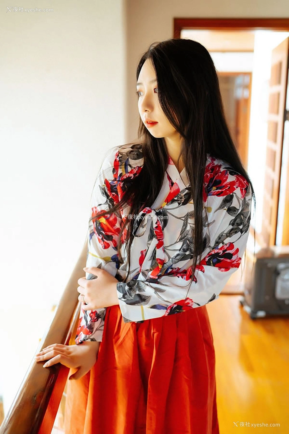1P - 和服小美女长发飘飘唯美无圣光图集