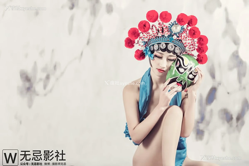 1P - 无忌影社春节特辑释灵无圣光人体艺术套图