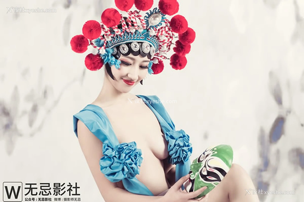 1P - 无忌影社春节特辑释灵无圣光人体艺术套图