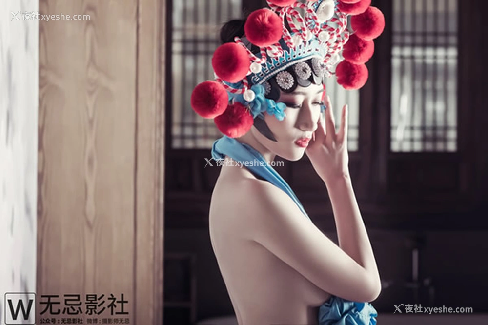 1P - 无忌影社春节特辑释灵无圣光人体艺术套图